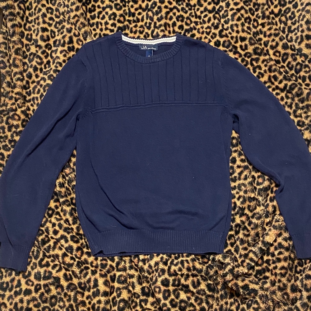 John Ashford Navy Crewneck Sweater